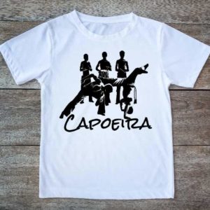 Printed Capoeira T-Shirt - "Loca Roda" - Unisex Adult and Kids - ZumZum Capoeira Shop