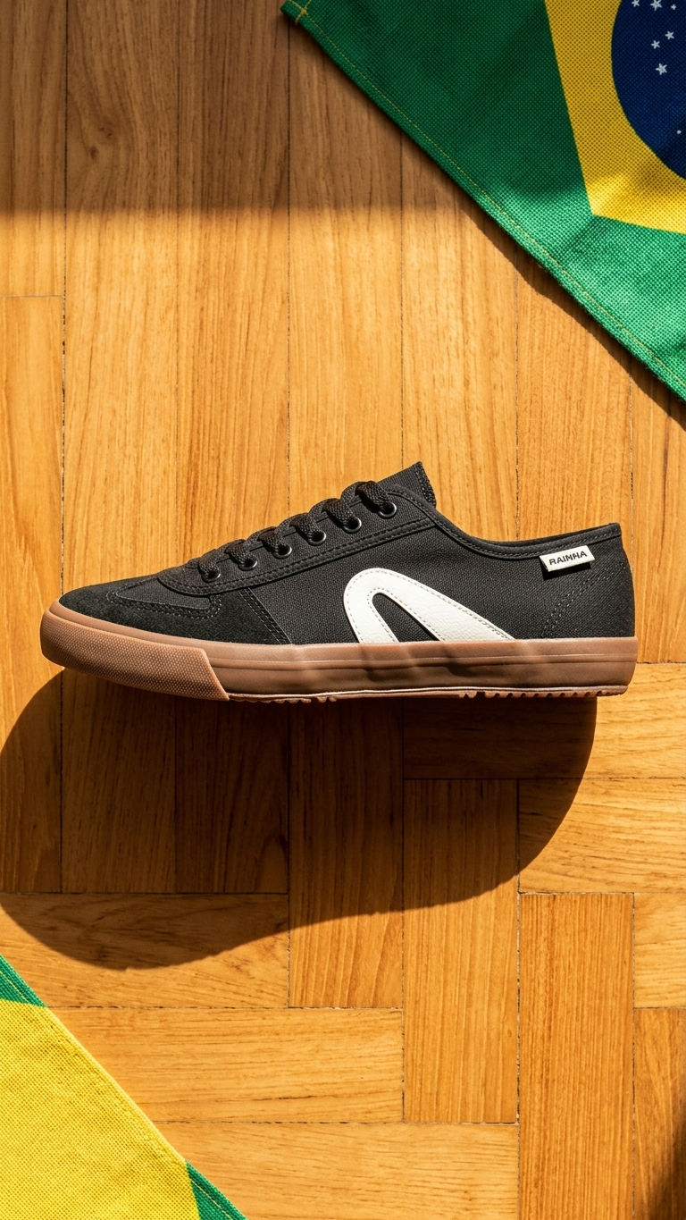 Rainha VL 2500 Black White Natural Gum Sole – New 2026 Edition